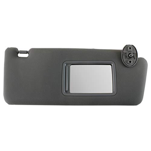 IAMAUTO 73469 Right Passenger Gray Sun Visor for 2005 2006 2007 2008 2009 2010 2011 Toyota Tacoma (Right) - Thumbnail 3