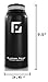 Glacier Point Vacuum Insulated Stainless Steel Water Bottle (18oz / 32oz) Wide Mouth with Bonus Sports Lid | Double Walled Construction | Premium Powder Coating | Zero Condensation! (Black, 32 OZ)
