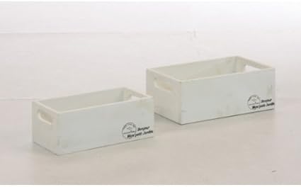 Amazon 木製収納ボックスmoku Set ホワイト 並行輸入品 ニトリ イケアに匹敵の品揃え ノーブランド品 生活雑貨