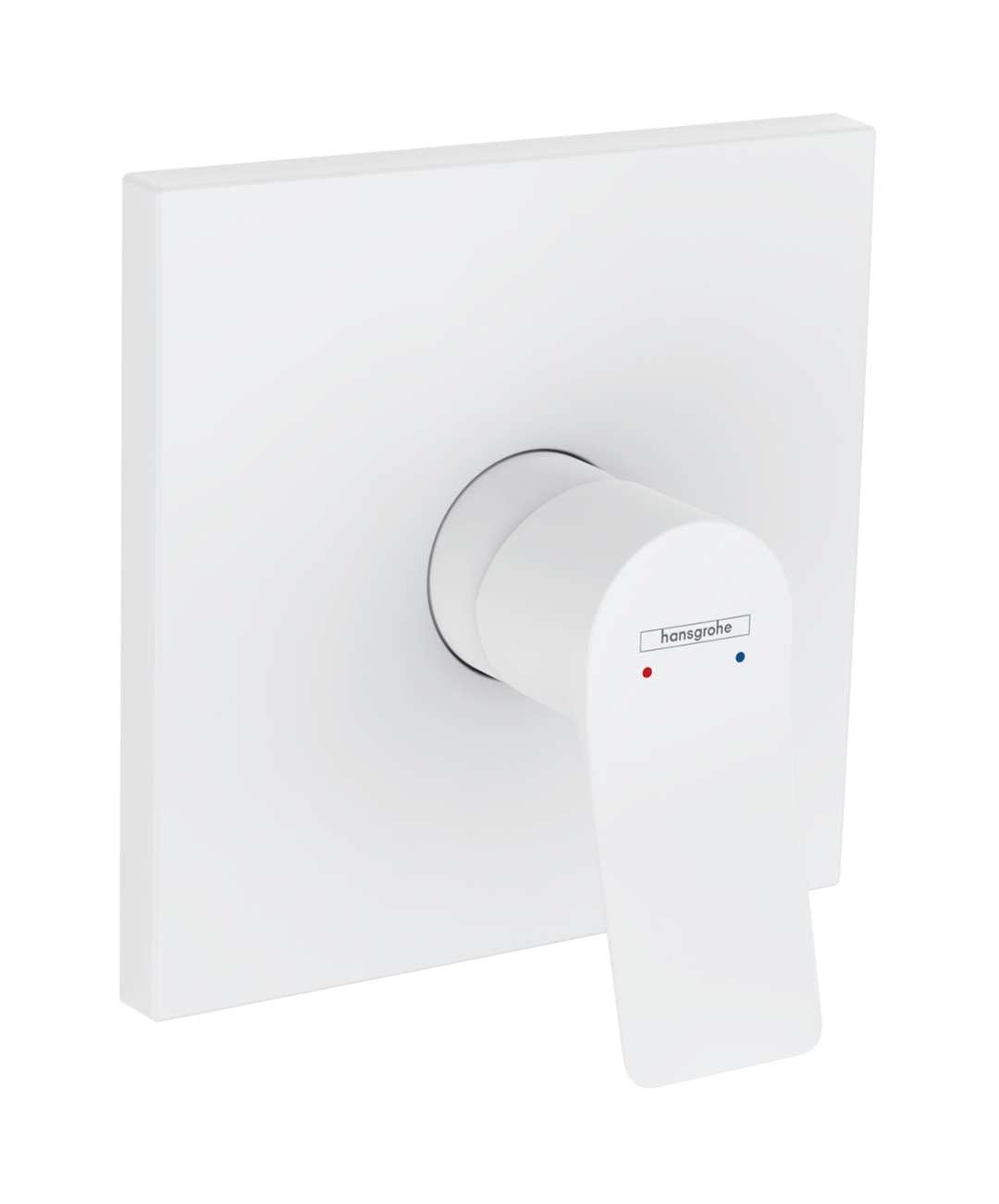 hansgrohe Vivenis Single lever shower mixer for concealed installation, matt white, 75615700