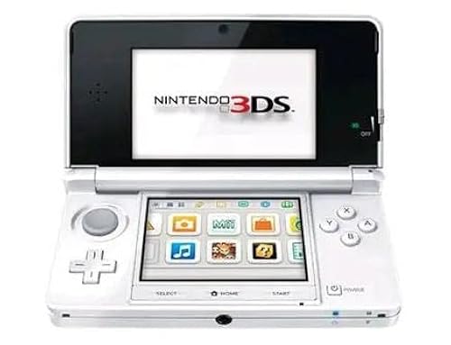 White-3DS console （USED）Handheld game console in Kuwait Whizz