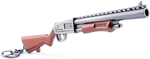 Pump Shotgun Chou Ge Toy 6.8" Metal Game Model Figure KeyChain Rifle Heavy Shotgun
