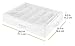 Whitmor Underbed Shoe Bag, White with Clear Top