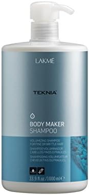 Lakme Teknia Body Maker Shampoo 33.9 oz 1000 ml