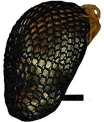 Extra-Strong Hand Woven Hair Net (Black) (Standard)