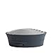 Treva 5 Inch Portable Fan, Battery Operated or USB Connected Cooling for Travel, Outdoor, Car, and Office. Compact Folding and Tilting Design for Directional Air Flow (Grey)