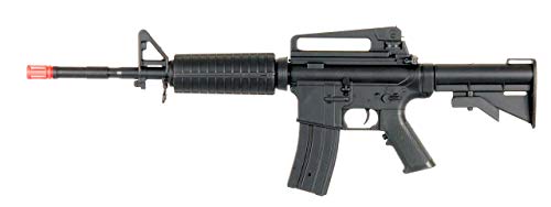 BBTac Airsoft Gun Package - Police Entry Team Collection of 4 Airsoft Guns - Full Auto AEG Airsoft Electric Rifle, Shotgun, SMG and Pistol, 5000 BB Pellets, Great for Starter Pack Game Play