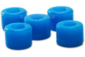 DENTIMICA Dental Silicone Instrument Color Code Ring Band Autoclavable 8 Color Options (Small, Dark Blue)