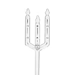 9" Plastic Straight Head Floral Picks Card Holders for Weddings, Birthday Parties, Events, Decorations (50 Pieces)