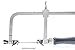 SE 3” Professional Adjustable Jeweler’s Saw Frame - 81970SF