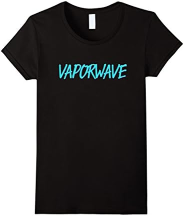 Womens Vaporwave Shirt Medium Black