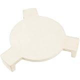 KAMaster Plate Setter Heat Deflector for Medium Big Green Egg,Ceramic Pizza Stone Smoking Stone Big Green Egg ConvEGGtor Accessories Heat Plate Replacement for Kamado Grill