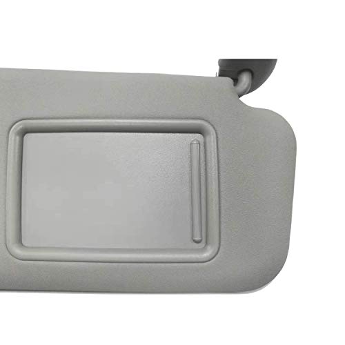 SAILEAD Sun Visor for Toyota RAV4 with Sunroof and Light 74320-42501-B2, for Year 2006 2007 2008 2009 2010 2011 2012 2013 (Right Passenger Side, Gray)