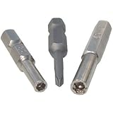 Silverhill Tools ATK252 3 Piece Security Bit Set for Nintendo Products: 3.8 mm & 4.5 mm Nut Setters plus Triwing
