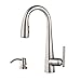 Pfister GT72-SMSS GT72-SMSS Lita 1-Handle Pull-Down Bar Faucet, Stainless Steel