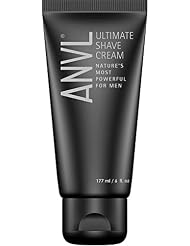 ANVL Non-Foaming Shaving Cream for Men, Natural and Organic, Unscented, For All Skin Types