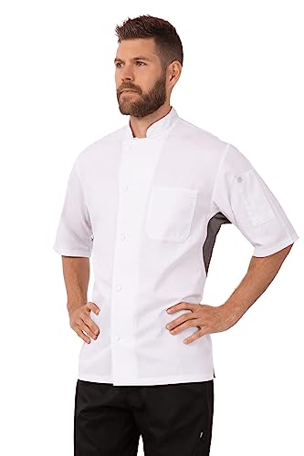 Chef Works Men's Valais V-Series Chef Coat