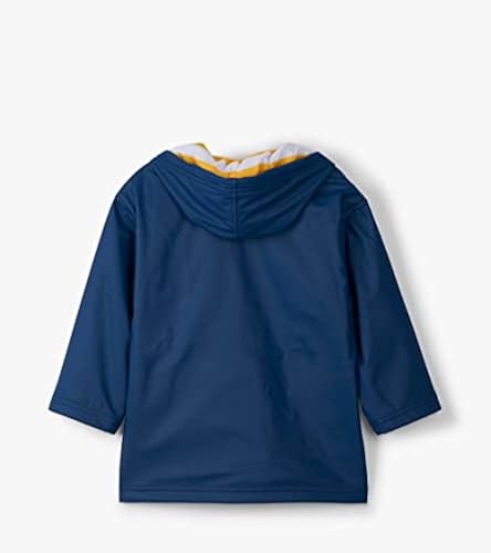 Hatley Kids Zip-Up Rain Jacket, Navy, 12 Years in Kenya Whizz Girls