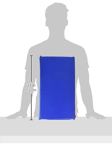 KinderMat Basic Rest Mat, 5/8 Inch Size, Red/Blue, 4-Section, KM100