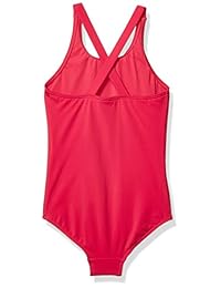 Brand - Traje de baño de una pieza para niñas y niños pequeños de Zebra manchada