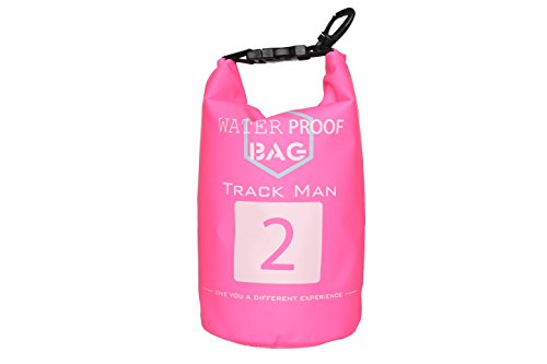 Track Man 2L/5L/15L/20L 500D Dry Bag Sack, Waterproof Floating Dry Gear Bags for Boating, Kayaking, Fishing, Rafting, Swimming and Camping