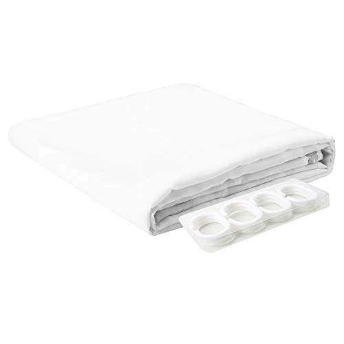 image for LIVILAN Peony Floral Shower Curtain Set 70.8