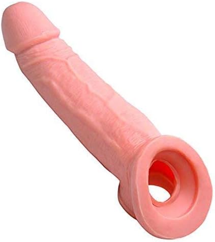 Silicone penile Condom Expander expands Male Chastity Toys Lengthen Cock Sleeves Dick Socks Reusable Condoms