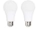 Ciata Lighting LED Smart Emergency Light Bulb with Rechargeable Battery Back-up - Intelligent Lighting, Lasts 3-4 Hours During Power Outage - Extra Hook for Camping, Outdoor (2 Pack)