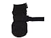 LONSUNEER Paw Protector Dog Boots Soft Sole Nonslip and Reflective Set of 4 Color Black Size X-Small