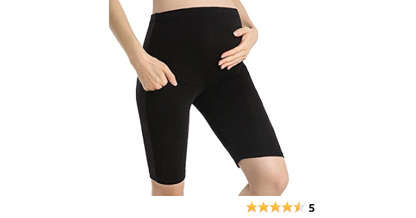 Knee Length Women Pregnancy Leggings 