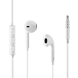 Apple Earphones, Remote Control Earphones w/ Mic 3.5mm Jack Earbuds Perfect for iPhone X/8/7 Plus/7/6S/6 Plus/6 and Android Cell Phones