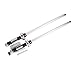 IMBLINKY 2-in-1 Electronic 3-Bladed Lightsaber The Force Awakens Exclusive Roleplay Toy Cross Guard LED Sword with Sound