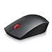 Lenovo 700 Wireless Laser Mouse, Black, 1600 dpi, 2.4 GHz wireless via USB, 4-way scroll wheel, Full-size ergonomic design, Accurate laser sensor, Up to 24 months battery life, GX30N77980
