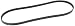 Gates K040378 Multi V-Groove Belt primary
