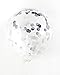 Modern Silver Foil Party Decoration Confetti Balloon (Thickened 12