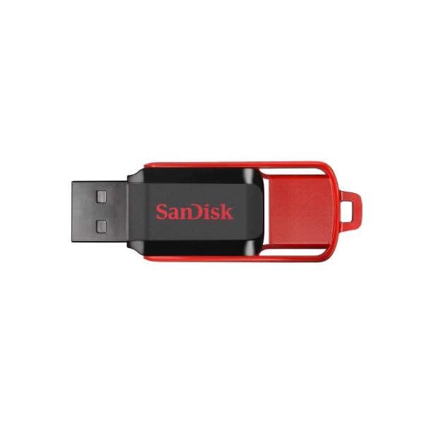 SanDisk Cruzer Switch 64GB USB-Stick USB 2.0 schwarz / rot – Bild 5