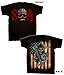 Sons of Anarchy Skull Logo And American Flag Shirt