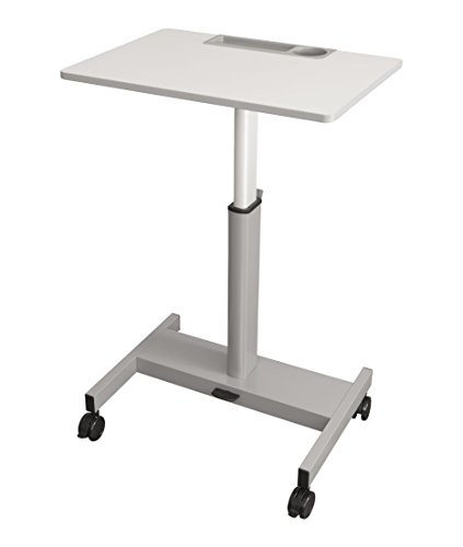 Pneumatic Adjustable Height Student Desk | Classroom Desk - Lets Kids Stand or Sit While They Learn, 27.5" W - Thumbnail 2