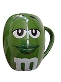 MM's Big Face Ceramic Mugs (Green) m&m m & m