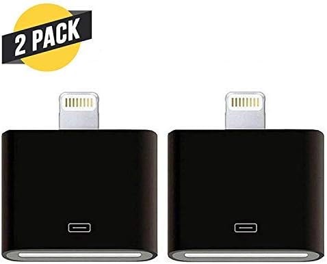 Premium to Adapter, Hongwei Adapter for Phone 5/5S/6/6S/6 Plus/6S Plus/SE, Pad 4th Generation/Air/Mini/Pro, Pod Nano 7th Generation and Pod Touch 5th (Black)