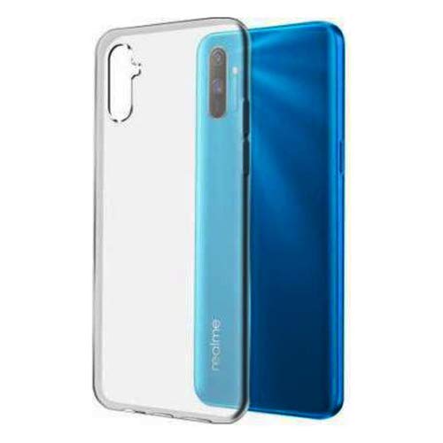 Amazon Brand - Solimo Soft & Flexible Back Phone Case for Realme C3 (Transparent)