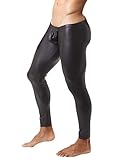 N2N Bodywear - B12 -Black or Silver Skins-Painted on Latex Look Pants