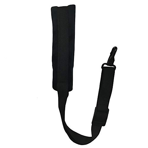 Xinlinke Saxophone Neck Strap Extra Long Size for Tenor Alto Baritone Sax Thick Padded with Metal Hook