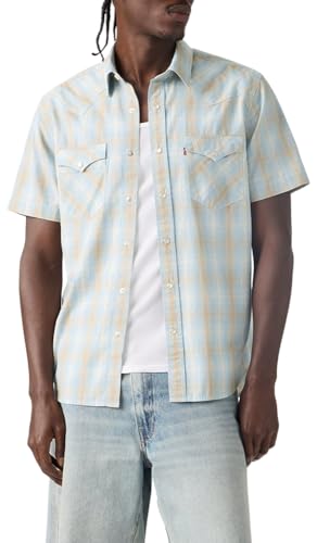 Levi's Men's Short Sleeve Classic Western Shirt at Amazon