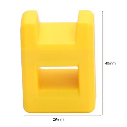 Cumtur 1PC Quick Magnetizer Demagnetizer Mini Magnetic Pick Up Tool for Screwdriver Tips Screw Bit Magnetic Repair Tool