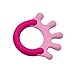 green sprouts Cornstarch Hand Teether, Hot Pink