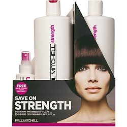 Paul Mitchell Super Strong Daily Shampoo/ Conditioner 33.8 Oz & Liquid Treatment