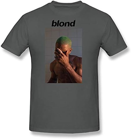 Hijygirl Men's Cotton Frank Ocean New Album Blonde T-Shirt