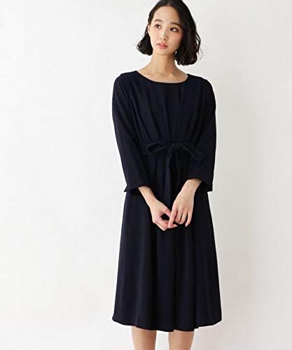 Amazon Co Jp スープ ミドルワンピース ベルト付きフロントタックワンピース レディース ネイビー 093 11 L 服 ファッション小物 Amazon Co Jp スープ ミドルワンピース ベルト付きフロントタックワンピース レディース ネイビー 093 11 L 服 ファッション小物