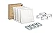4-Pack ASD 2x2 LED Edge-Lit Flat Panel 27W Dimmable 3500K (Warm White) Commercial Grade UL Listed, DLC Certified